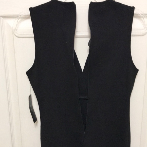 NWT Lulu’s Cocktail Hour Black Wrap Dress - Picture 13 of 14